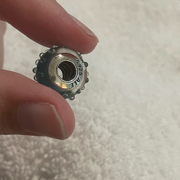 Blue murano charm - Picture 8 of 12